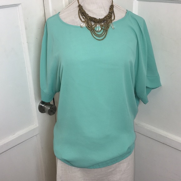 The Limited Tops - The limited mint blouse The Limited Tops - The limited mint blouse